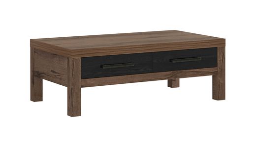Trento Coffee Table with Black Drawers