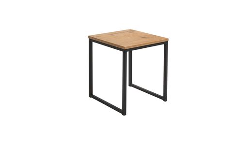Avian 40 Side Table, oak/black