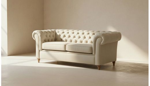 Chesterfield Wood 3-Seater Sofa Chesterfield Wood 3-Seater Sofa
