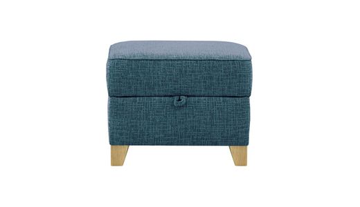 James Footstool with Storage