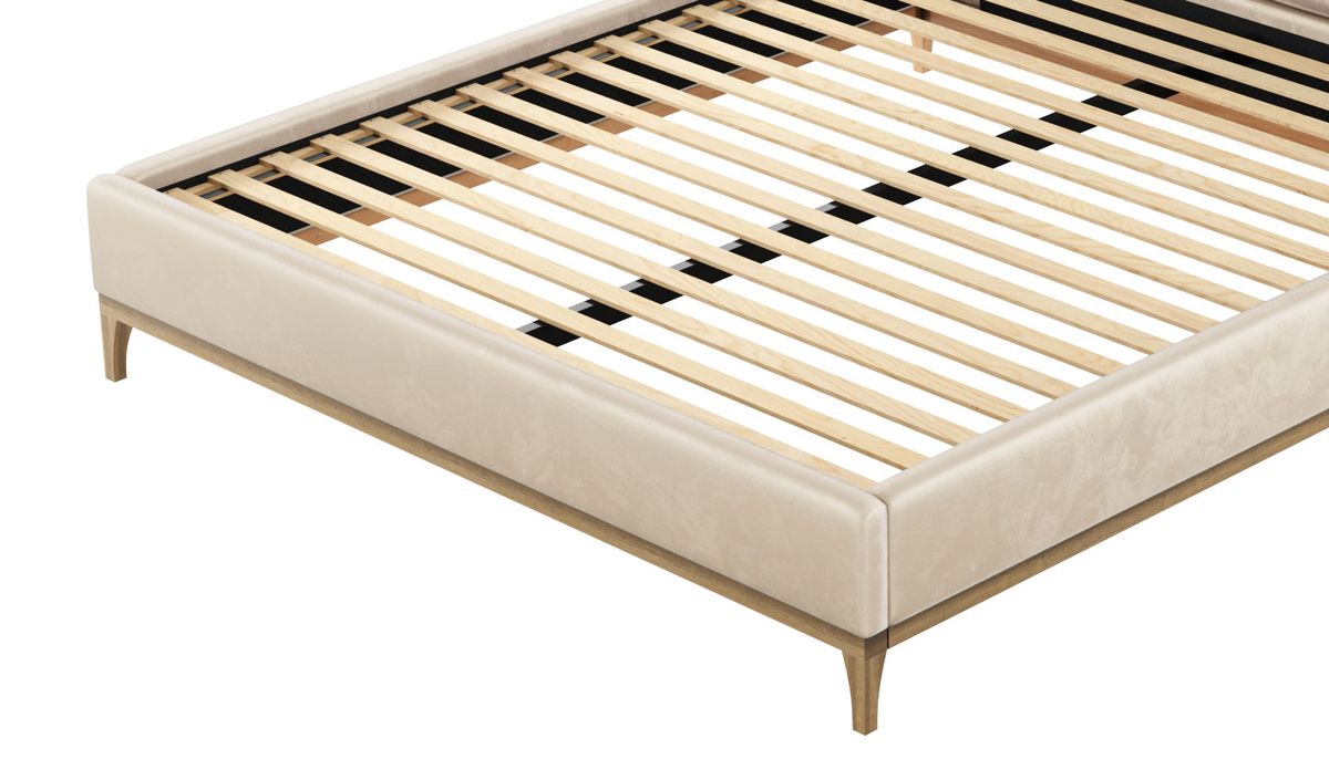 King platform bed frame shop in store