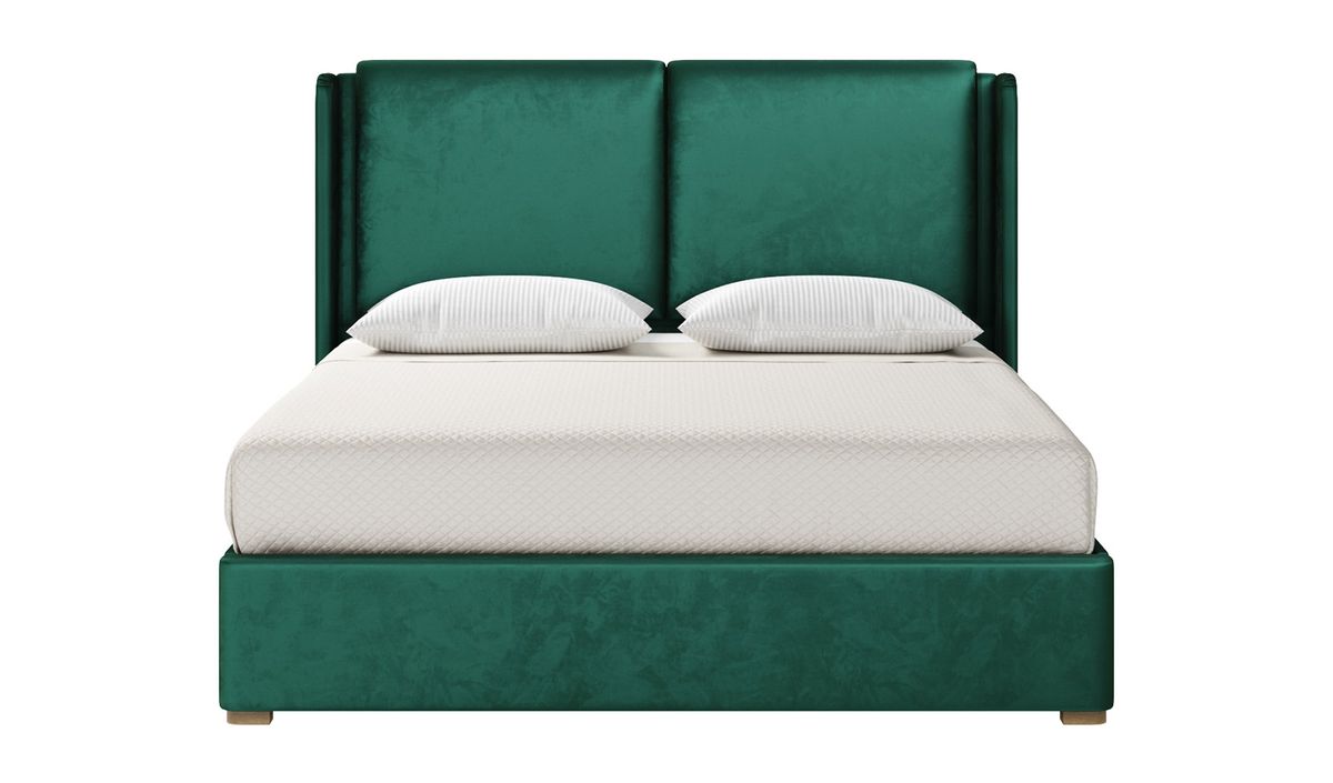 Green bed deals frame twin