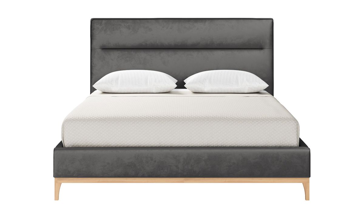 Queen size bed frame in deals store