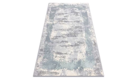 Edison Cookaric And Vintage Rug Ivory Grey Blue