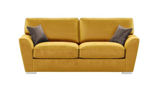 Majestic 3 Seater Sofa with Fitted Back Cushions