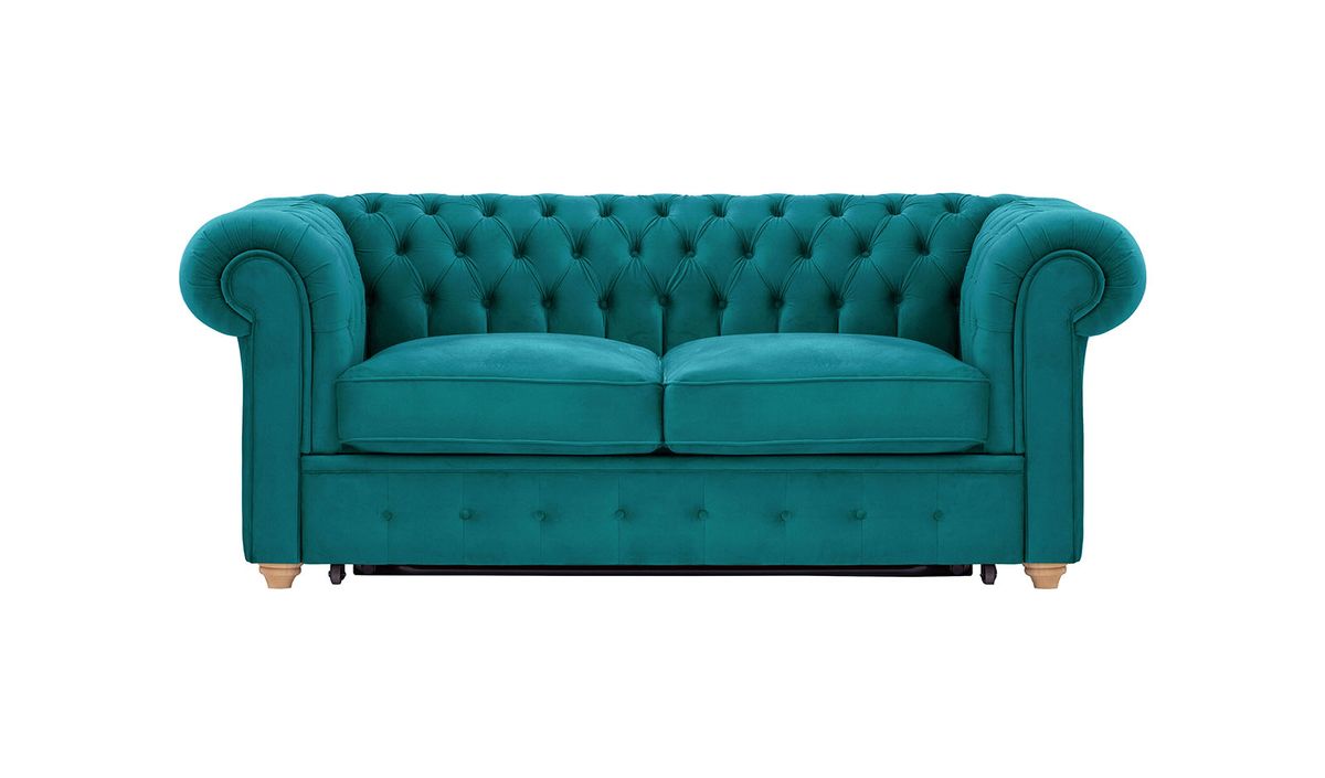 Green velvet sofa deals sale