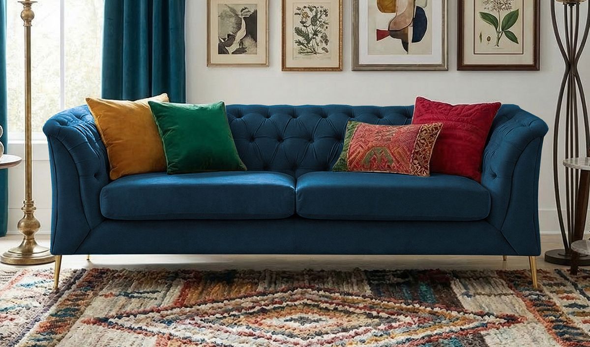 Chesterfield Modern 2,5 Seater Sofa