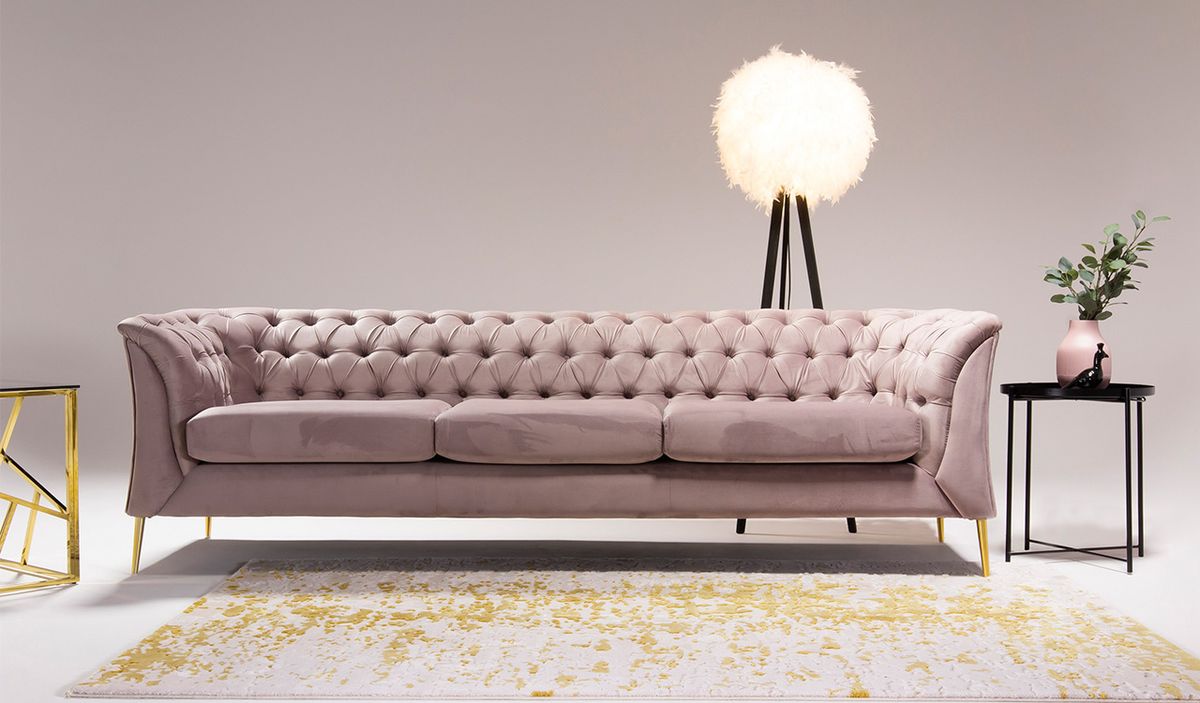 Modern Sofa SLF24 Chesterfield 3 price - | Seater