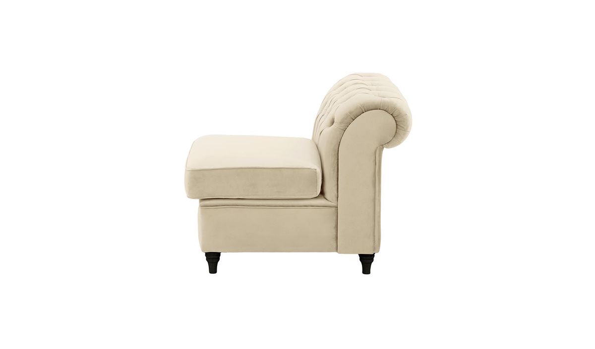 Single 2024 chesterfield chair