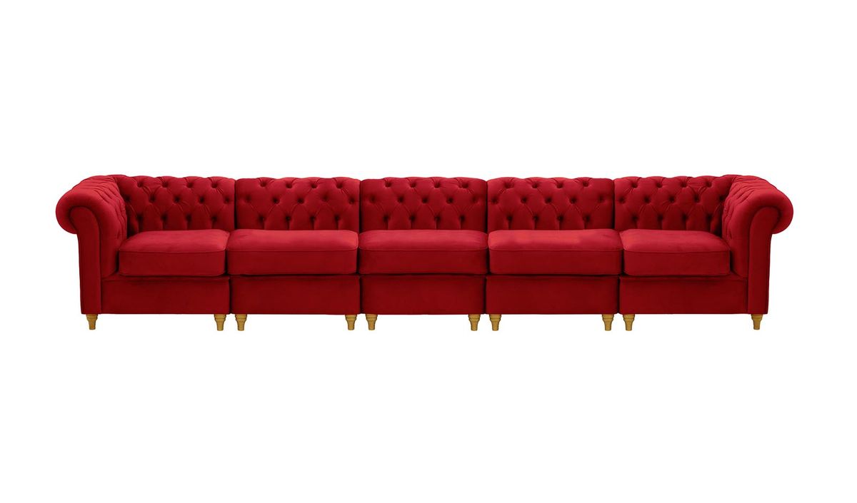 5 seater shop chesterfield sofa