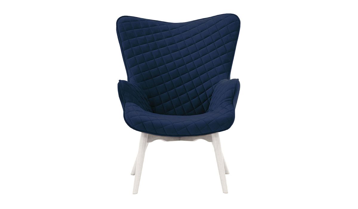 Angel wing back discount chair