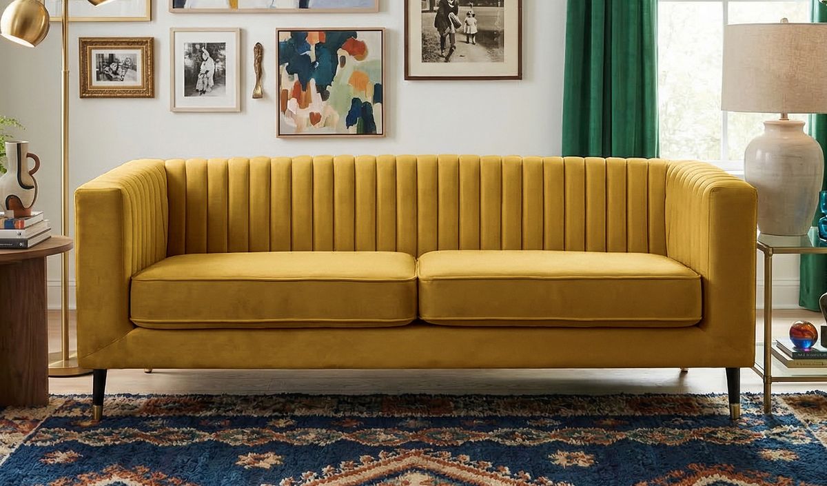 Slender 3 Seater Sofa