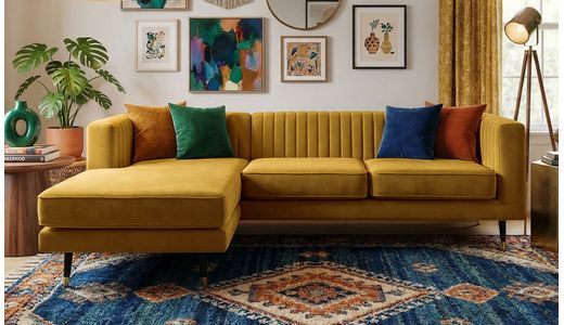 Slender Large Left Hand Corner Sofa Slender Large Left Hand Corner Sofa