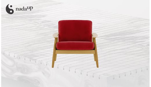 Demure Armchair with medical foam Demure Armchair with medical foam