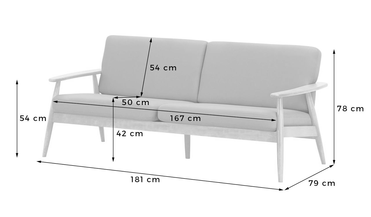Demure Aqua Seater Garden Sofa price SLF24