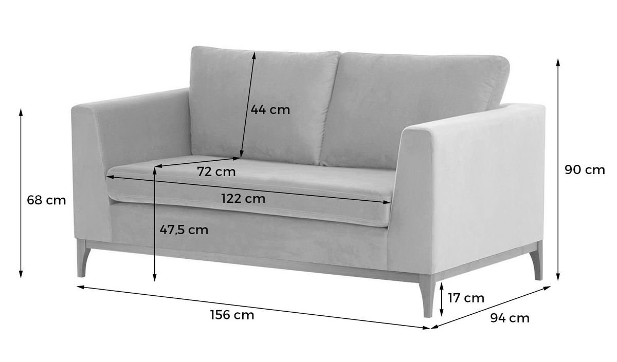 Wooden sofa store set two seater