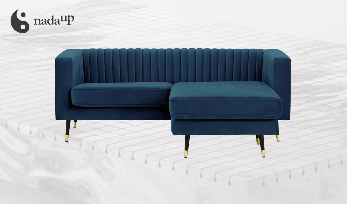 Slender Universal Corner Sofa with medical foam