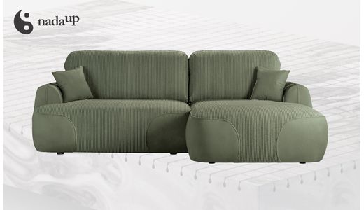Satell right-hand corner sofa bed with medical foam Satell right-hand corner sofa bed with medical foam