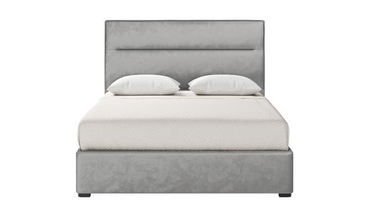 Lewis 6ft Super King Size Bed Modern Horizontal Stitch Headboard