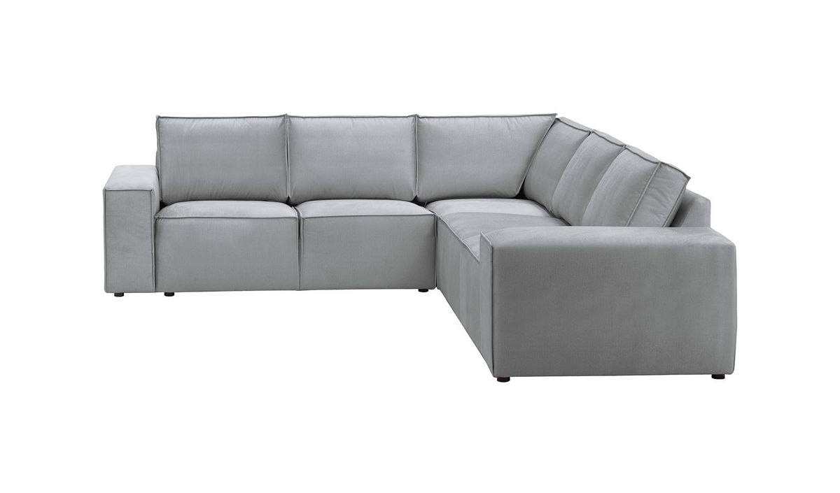 Big on sale white sectional