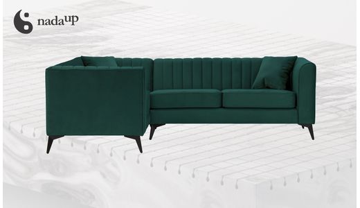 Mary Left Hand Corner Sofa with medical foam Mary Left Hand Corner Sofa with medical foam