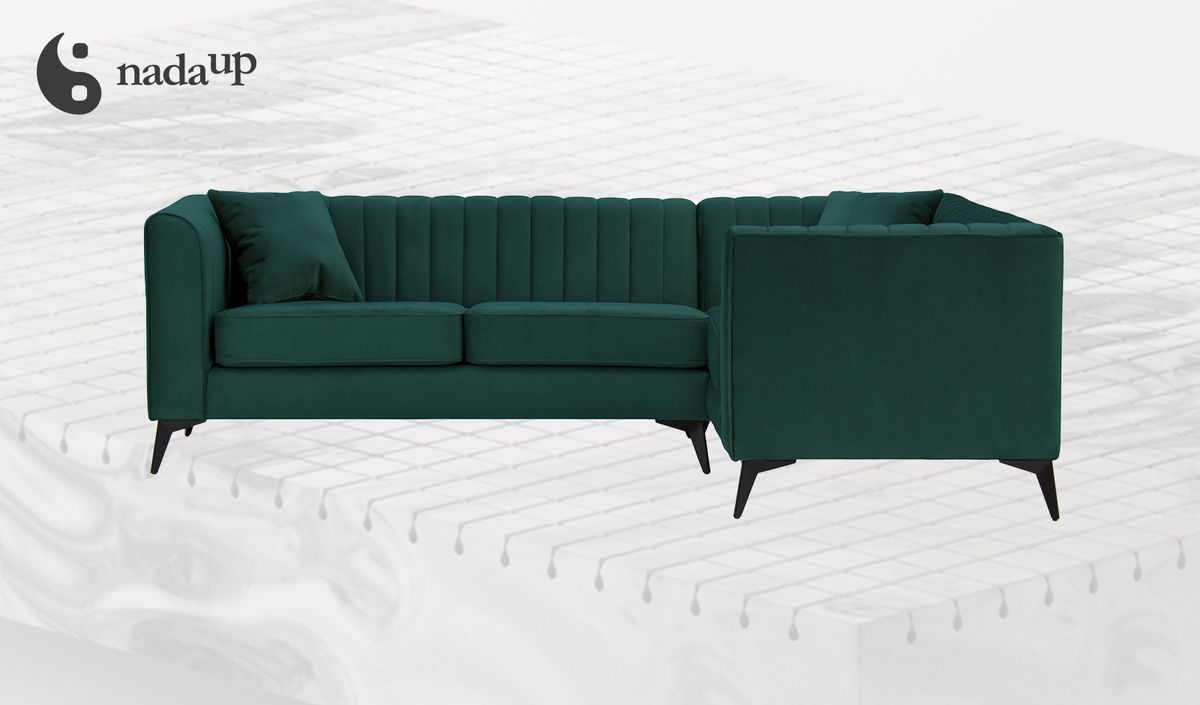 Mary Right Hand Corner Sofa with medical foam