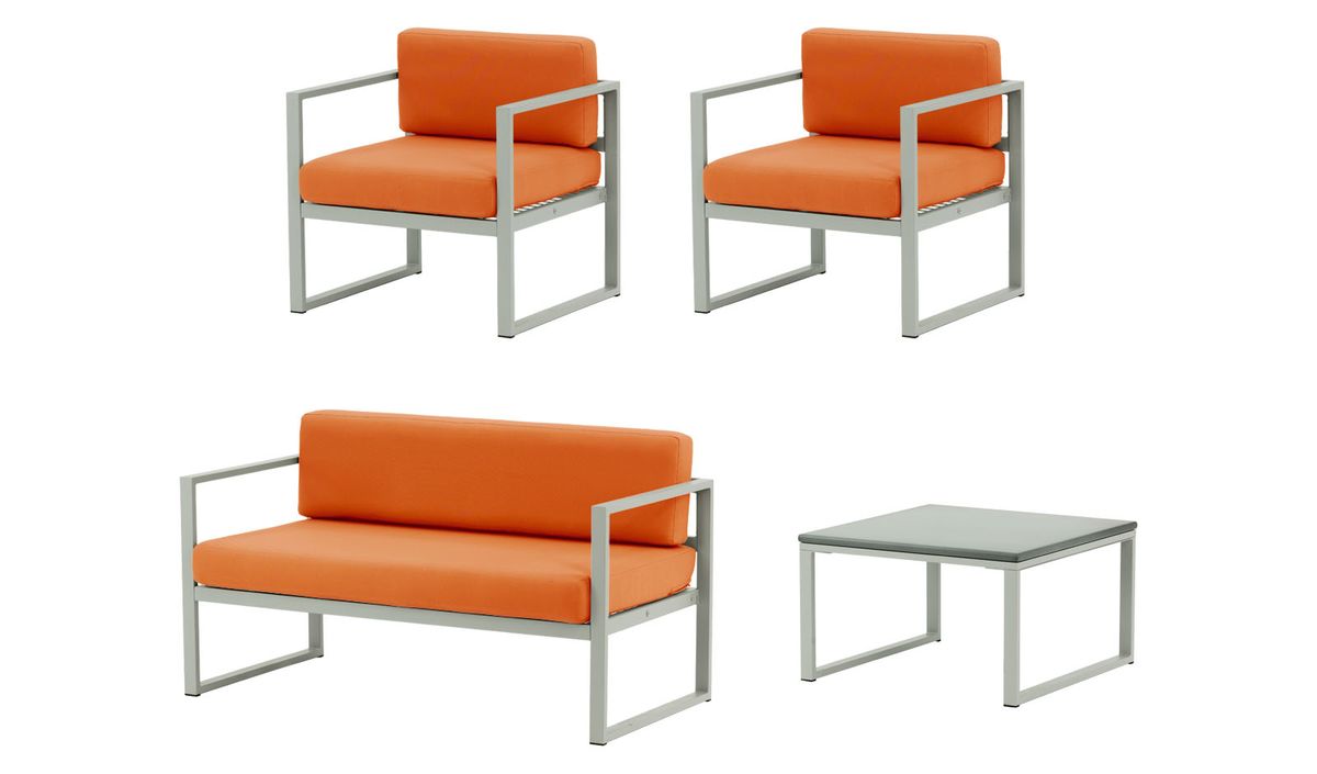 Sunset 4-piece garden furniture set A