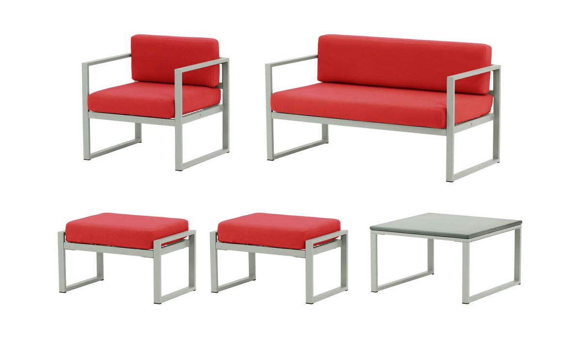 Sunset 5-piece garden furniture set B