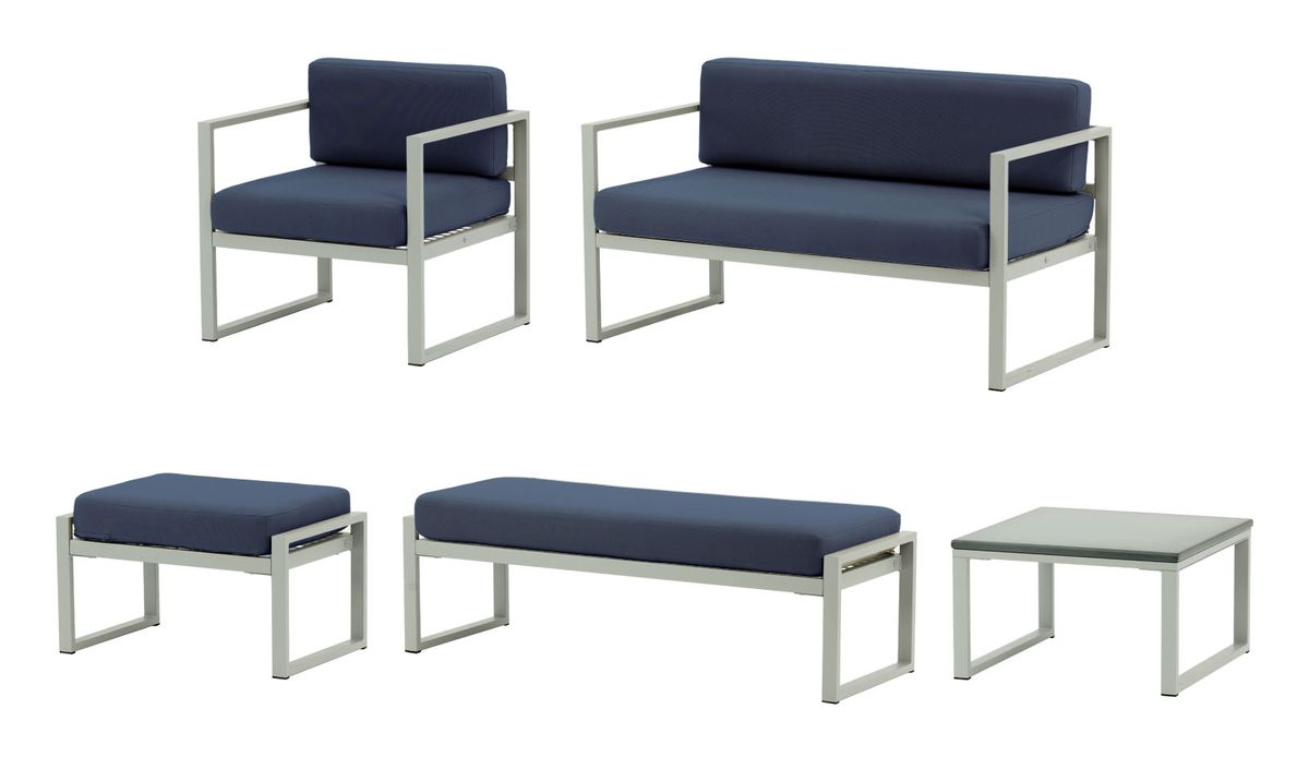 Sunset 5-piece garden furniture set A