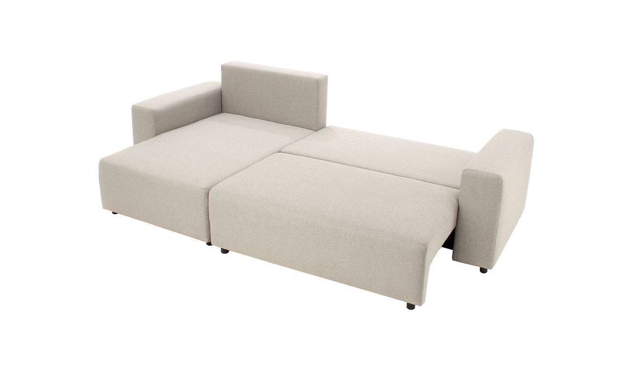 Homely Left Hand Corner Sofa Bed price SLF24 - Main Image