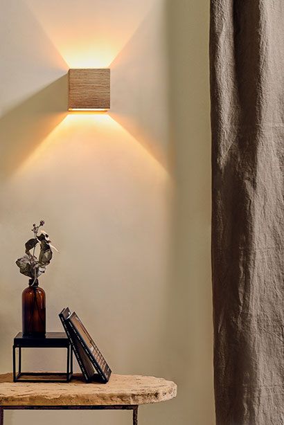 Small modern store wall sconce