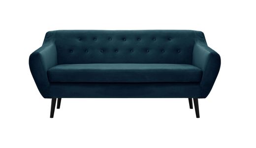 Varde Velvet 3 Seater Sofa