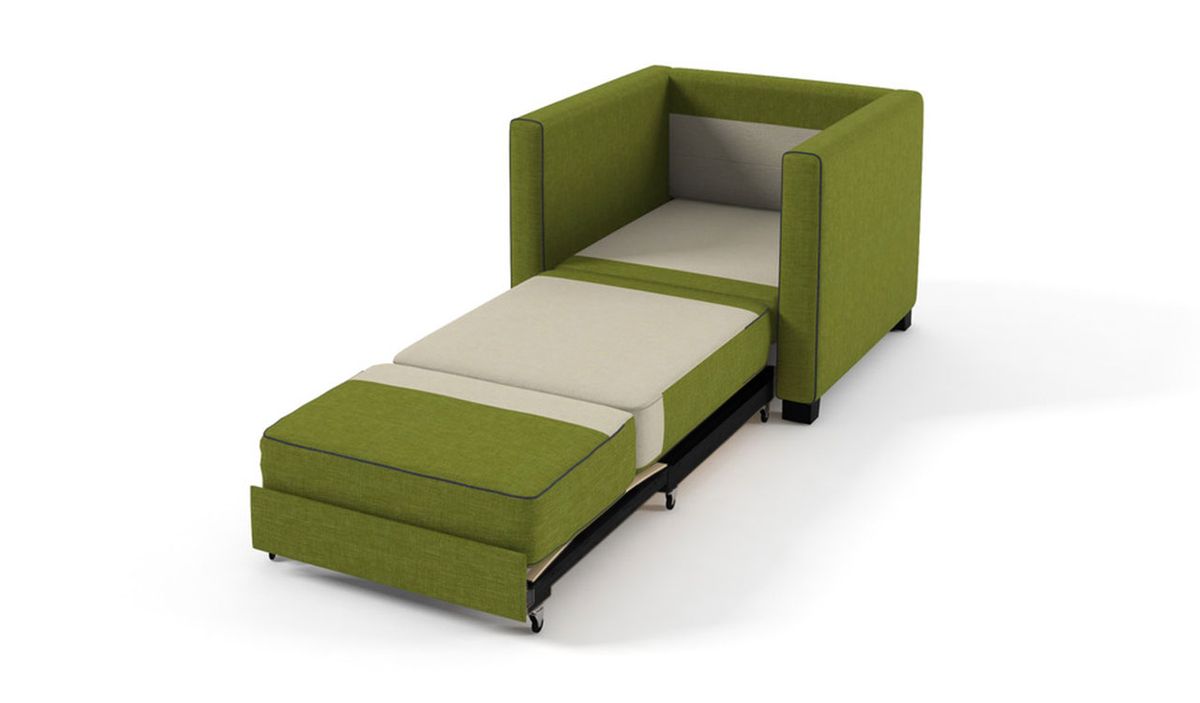 Pull out couch clearance chair