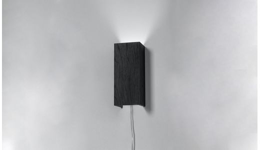 Vonten Black Plug-in Wall Light