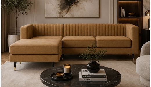 Slender Large Left Hand Corner Sofa Slender Large Left Hand Corner Sofa