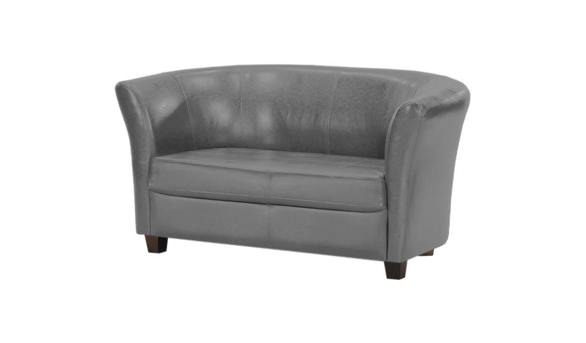 Grey best sale tub sofa