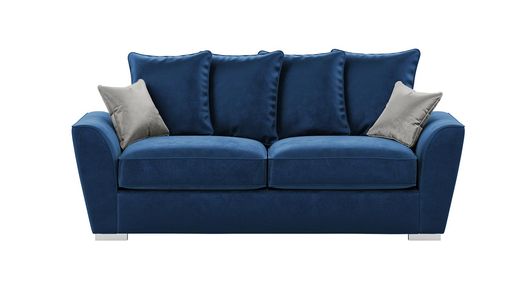 Majestic 3 Seater Sofa with Loose Back Cushions