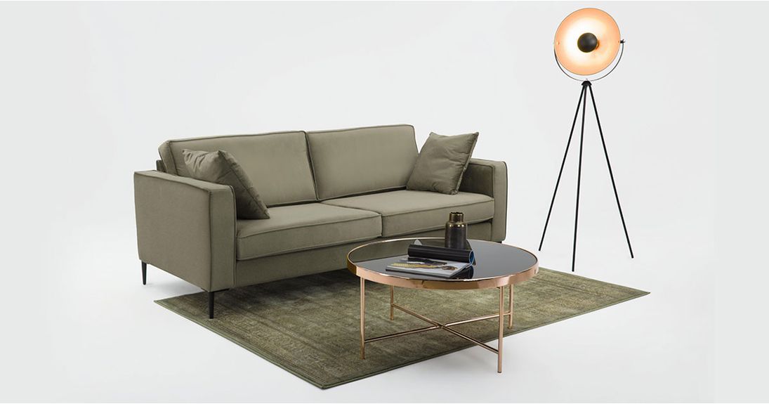 Sofas on metal legs – top 5 products