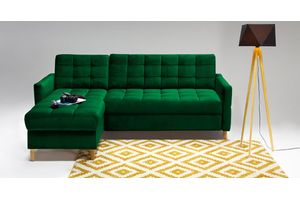 A green corner sofa – suggestions for corner sofas in the shades of green