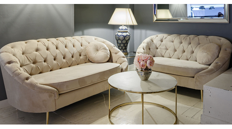 Upholstered furniture for various café concepts