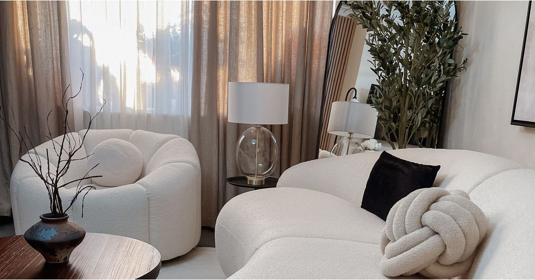 New Mediterranean Style – the warmth of the South in a contemporary living room