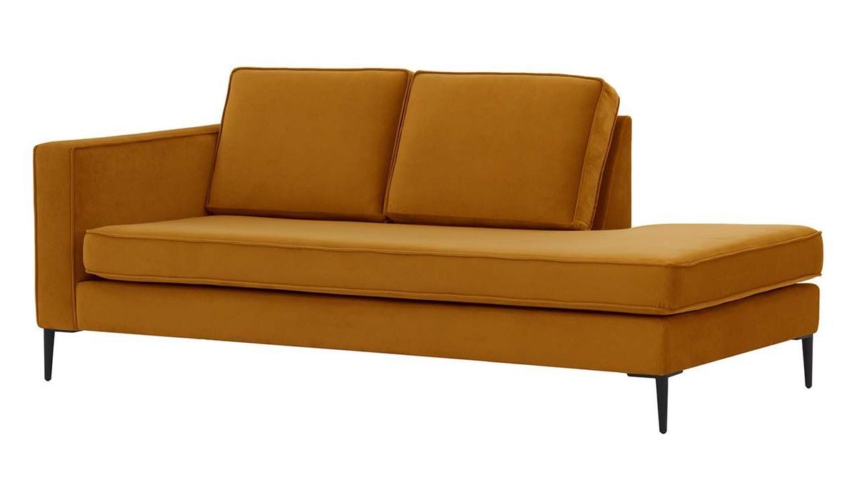Left handed chaise lounge sofa